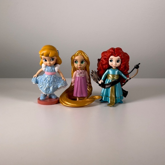 Disney Animators Collection Princesses PVC Set Of 7 (93F) - Picture 6 of 9